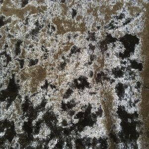 Black Crushed Velvet One-Piece Jumpsuit